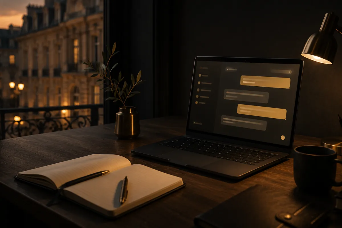 Workspace IA — workflow consultant SEO